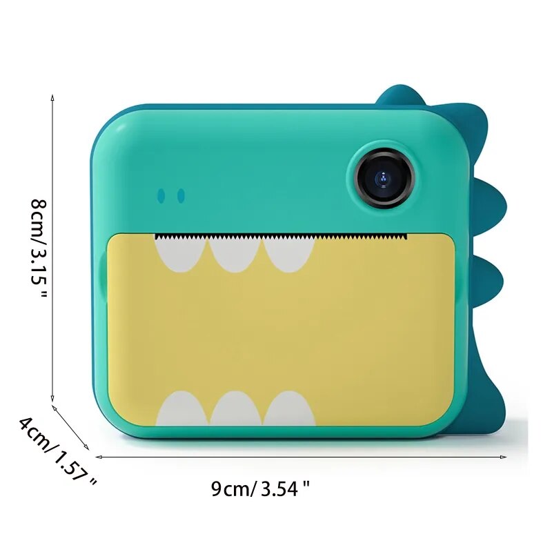 Kids’ Instant Print HD Camera — Simple Photo Capture & Printing
