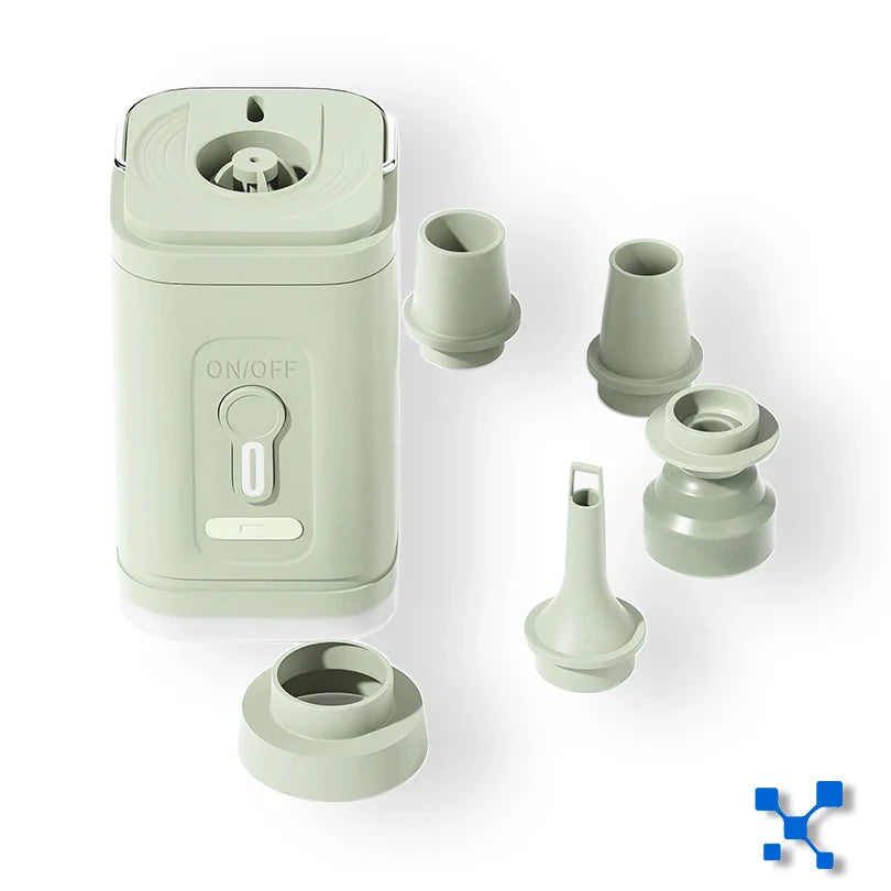 USB-C-minipumppu 5 suuttimella – virtausnopeus 200 L/min - Souliia
