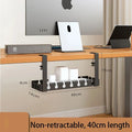 Under-Desk Cable Management Tray - Souliia