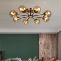 Luna Chandelier — Remote Lighting Control Switch, Emerald Glass Orb Assembly