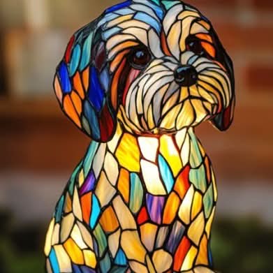 Pupshine LED Night Light — Dog Breed Figurines, Corgi Golden Retriever Dachshund Designs