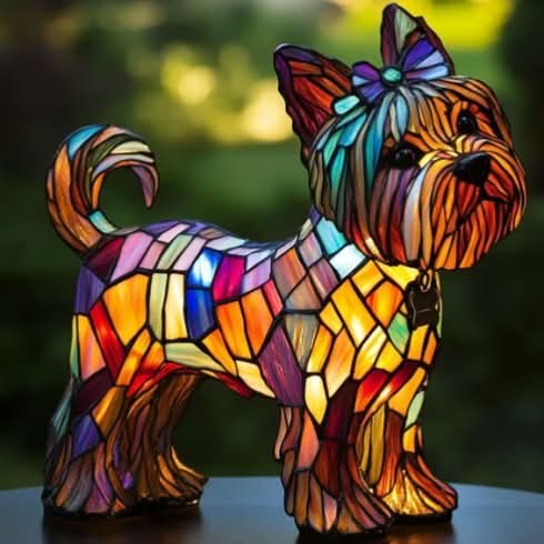 Pupshine LED Night Light — Dog Breed Figurines, Corgi Golden Retriever Dachshund Designs