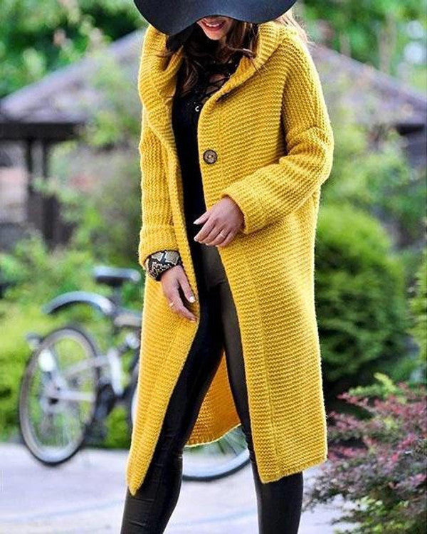 Cardigan lungo da donna - stile versatile per stratificare ogni giorno