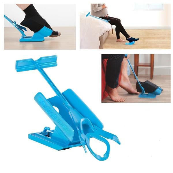 Sock Threader — One-Handed Dressing Aid, Cordless Design