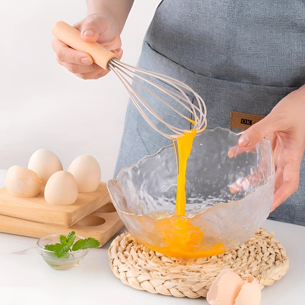 Twelve-Piece Silicone Kitchen Utensil Set with Bamboo Grips - Souliia
