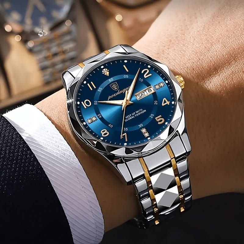 DuraWatch Titanium Waterproof Sports Watch — Precision Timekeeping, High-Durability Titanium Case