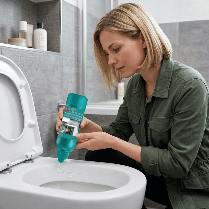 Scented Toilet Cleaning Gel | Sticky Gel Formula | Accurate Nozzle | ForestFresh - Souliia