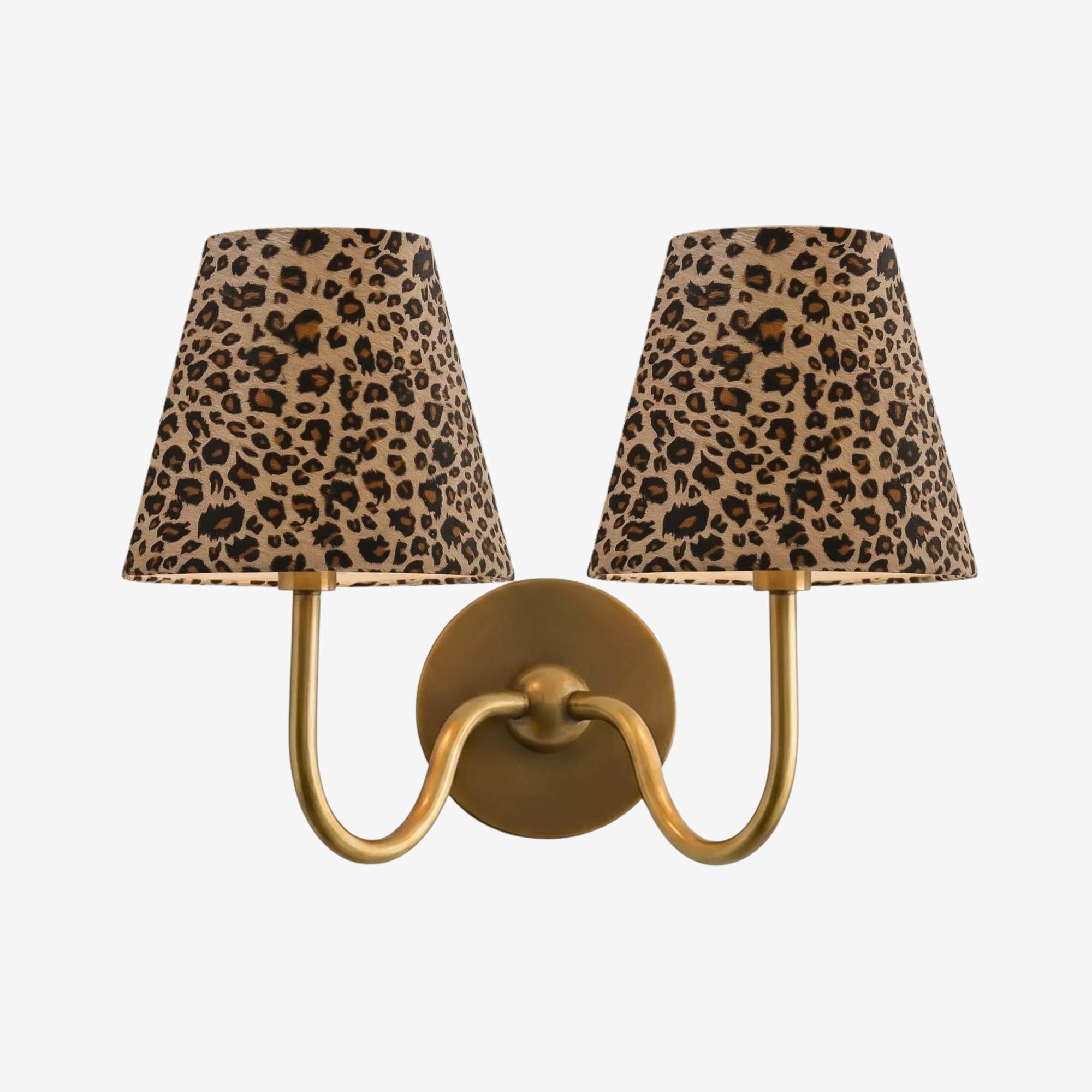 Luvora Classic Leopard Shade Wall Lamp - Vintage Style for Bedroom Lighting | Souliia