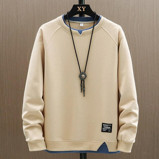 Sweatshirt med rund hals — standardtykkelse, flere størrelser og modeller