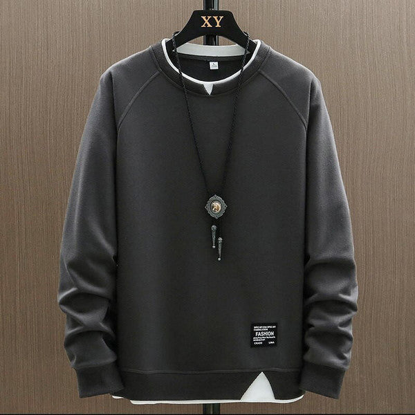 Sweatshirt med rund hals — standardtykkelse, flere størrelser og modeller