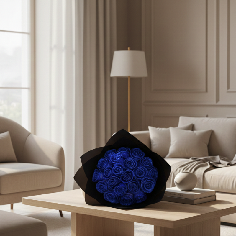 LoveGlow Rosalune Eternal Rose — Preserved Bloom, Maintenance-Free Display