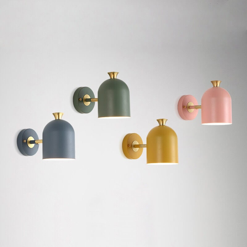 Moderní nástěnné svítidlo s 1 světlem — objímka E26, rozměry 20×25cm