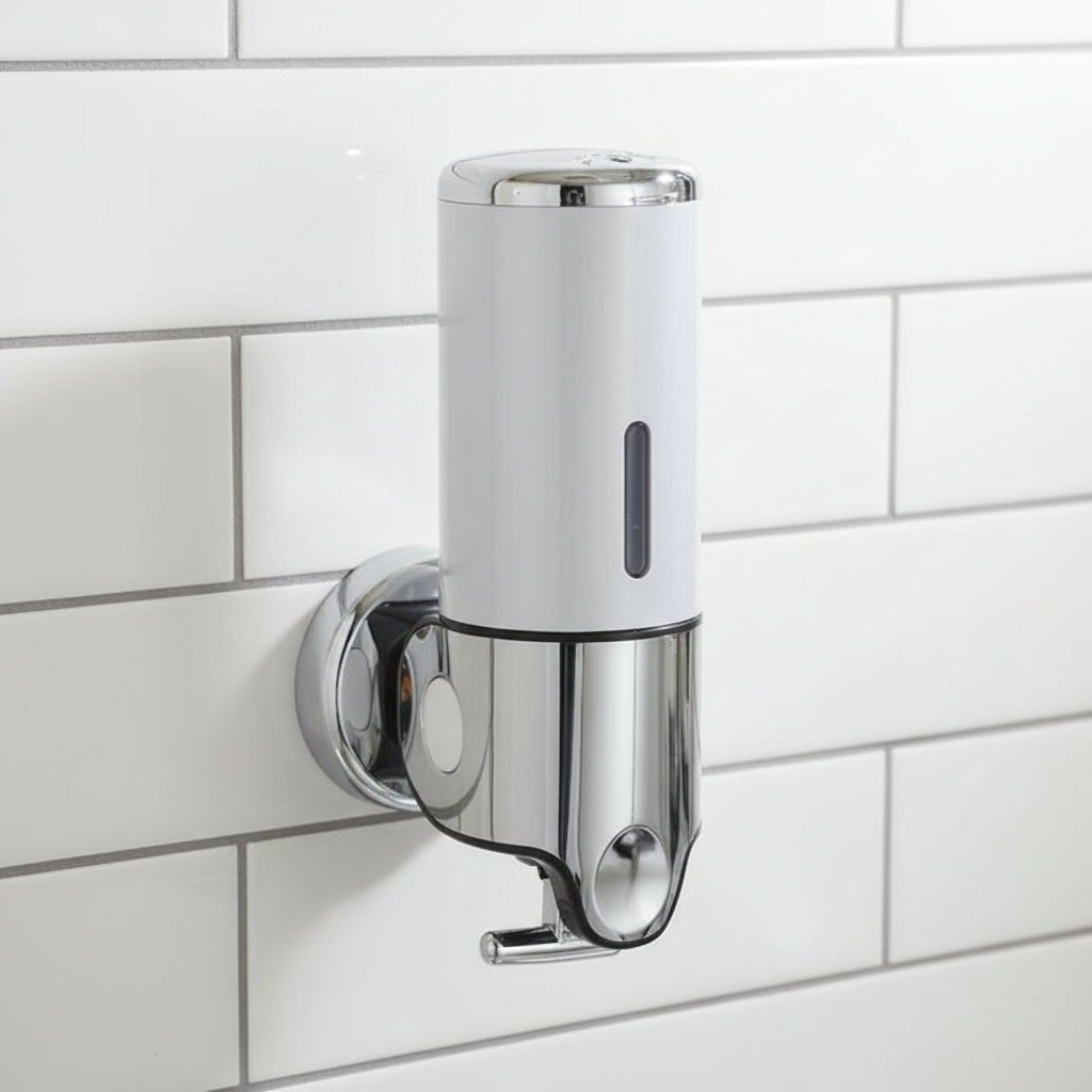 Hydrohome Wall Mounted Soap Dispenser — Durable Stainless Finish, 350ml