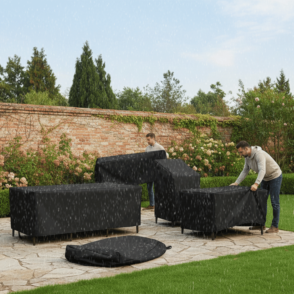 Everdrape Outdoor Furniture Cover — UV Resistant Rain Shield