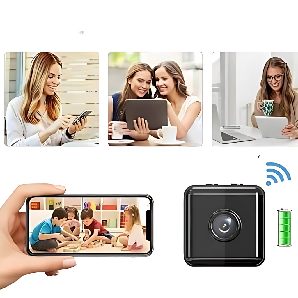 Wireless Indoor Security Camera – HD Clarity for Enhanced Home Safety - Souliia