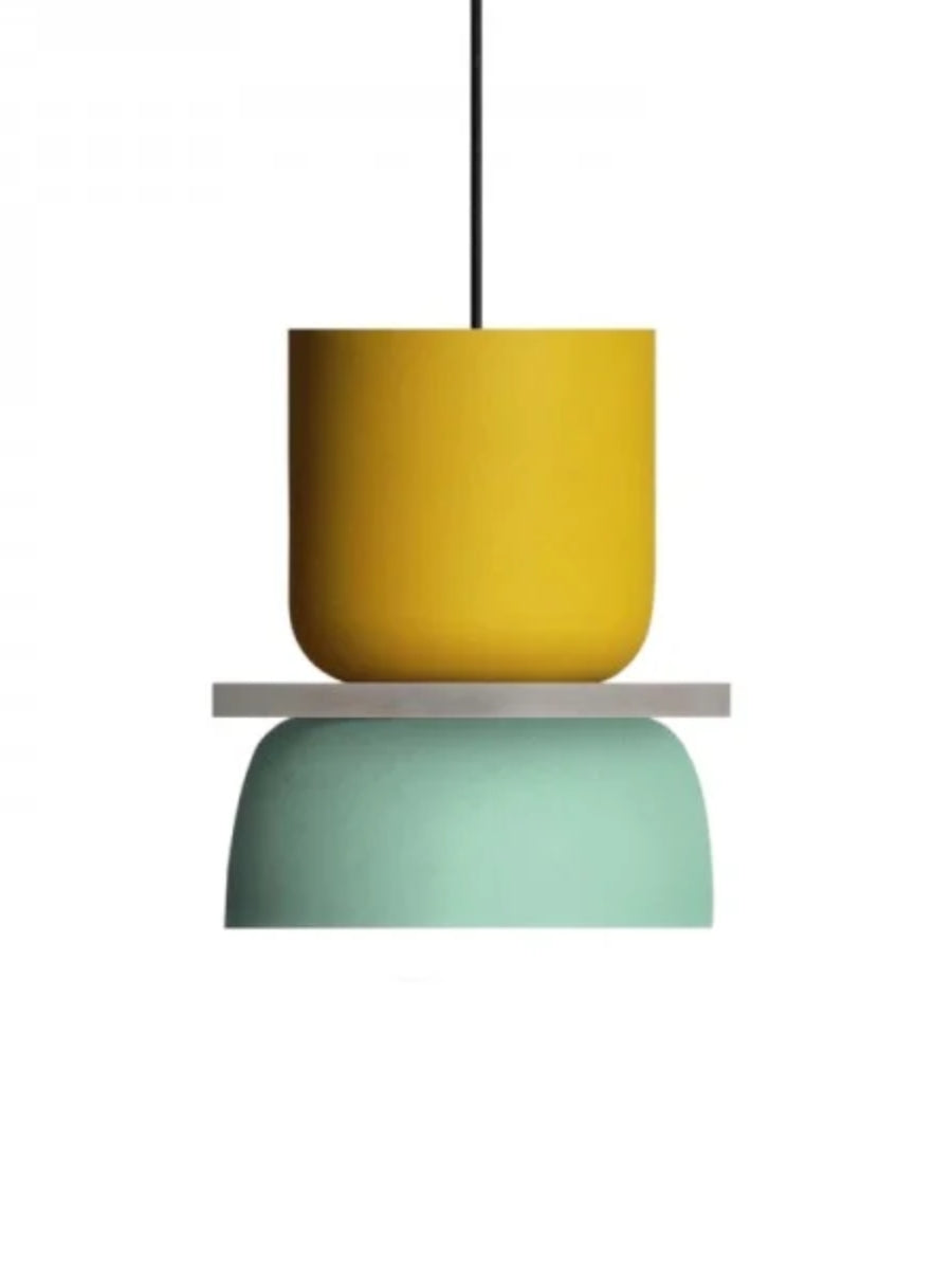 Macaron Acryl Bunte Schalenform Pendelleuchte | Souliia