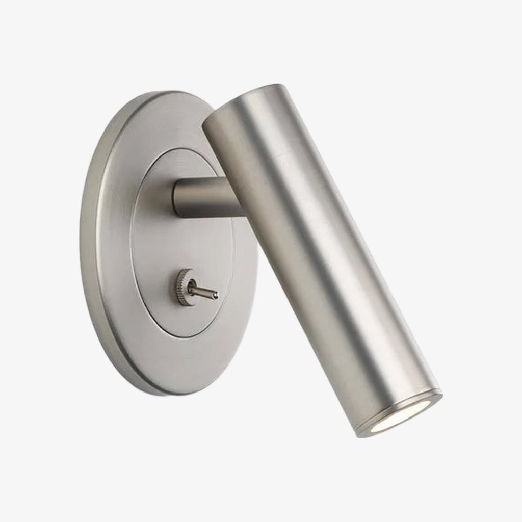 Slimlux Rotatable Minimal Aluminum LED Wall Sconce - Hallway Accent Glow | Souliia