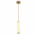 Slender Capiz Shell Cylinder Nordic Pendant Light – For Bedroom and Dining Room | Souliia
