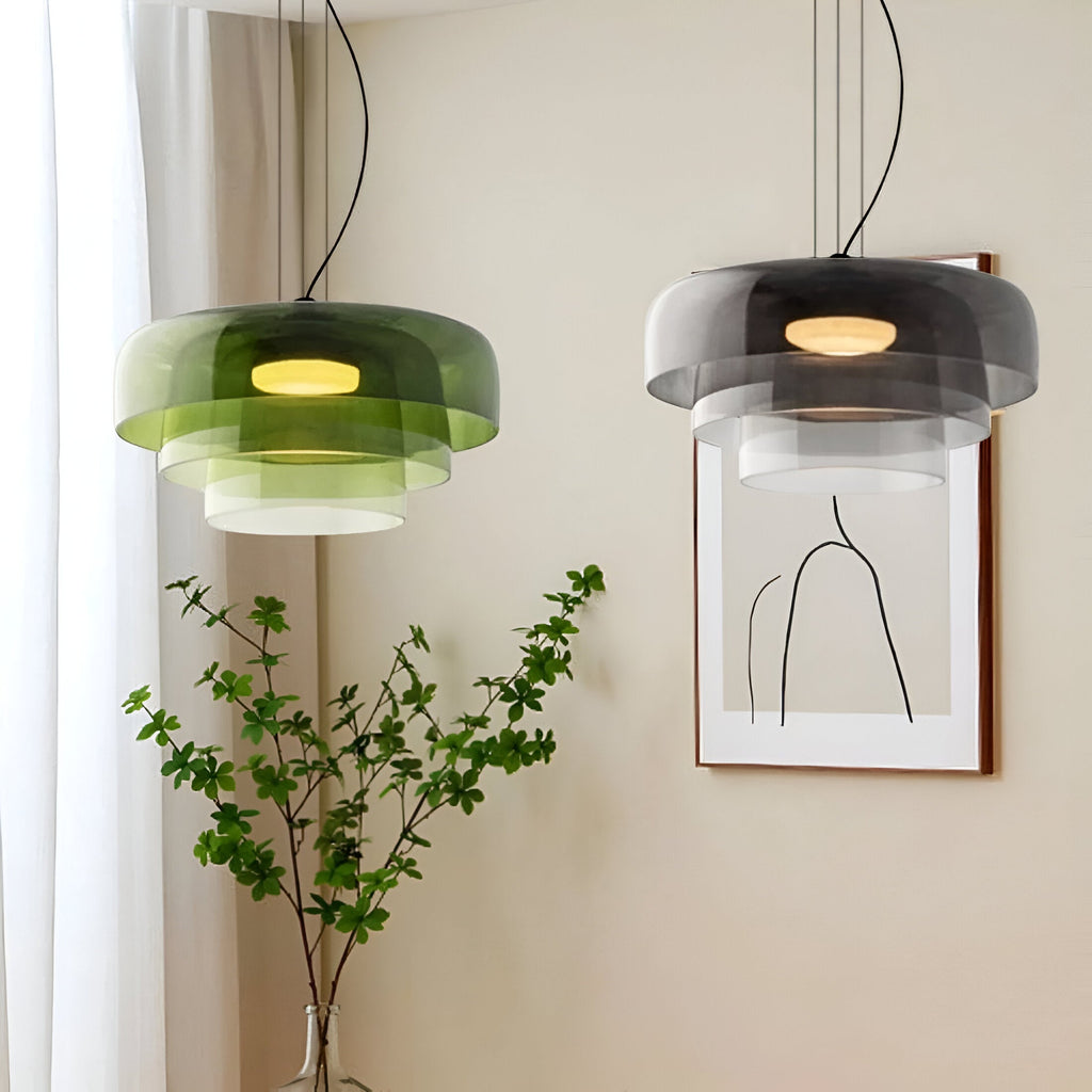 Lampada a sospensione in vetro Nordic Celestial | Souliia