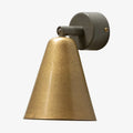 Retro Brass Cone Wall Lamp | Souliia