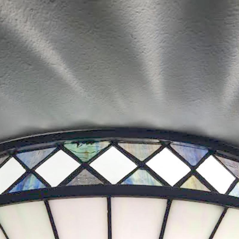 Lustrielle Vintage Artistic Crystal Glass Flush Mount Ceiling Light for Modern Interiors | Souliia
