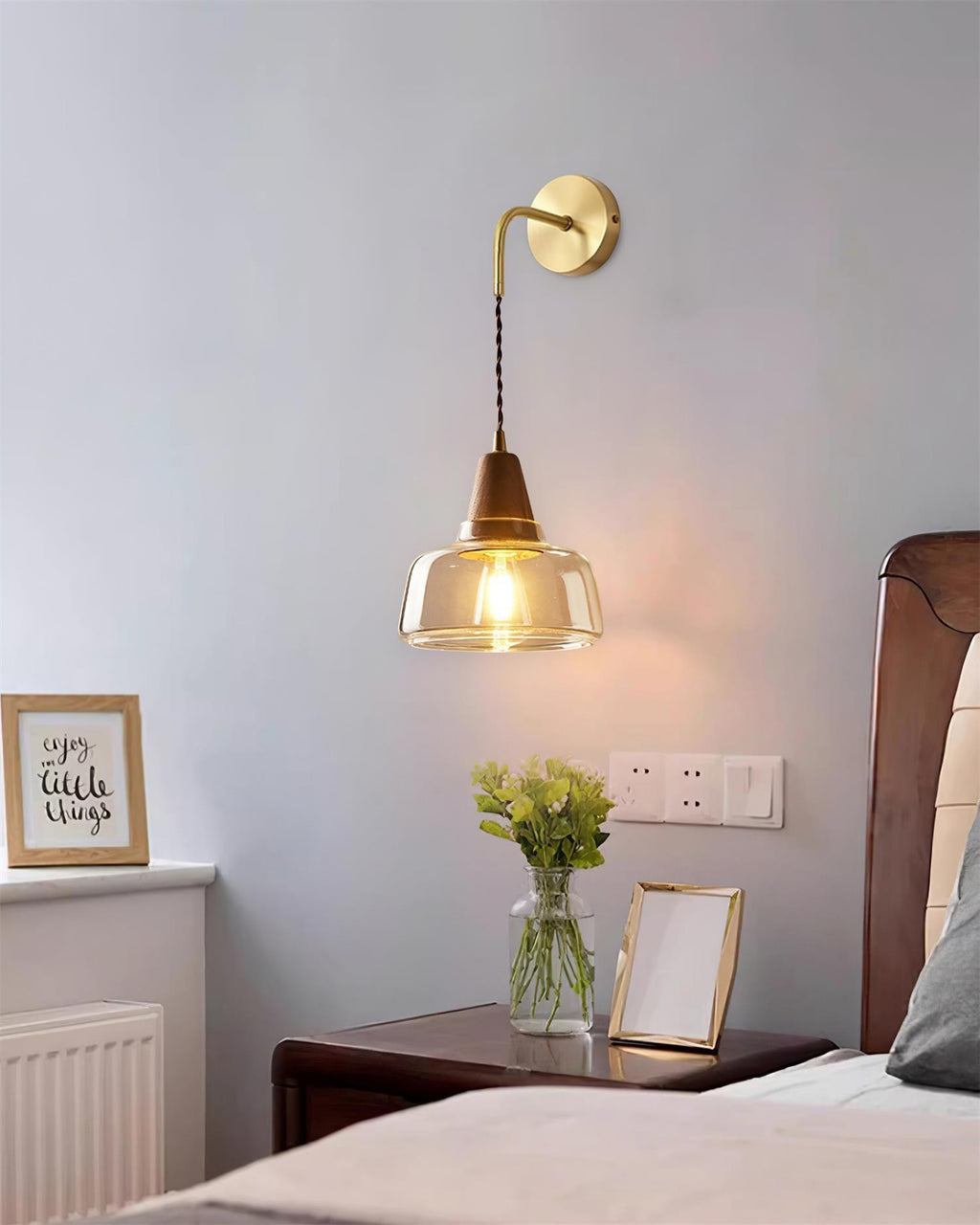 Rockford Plug In Wall Lamp | Souliia