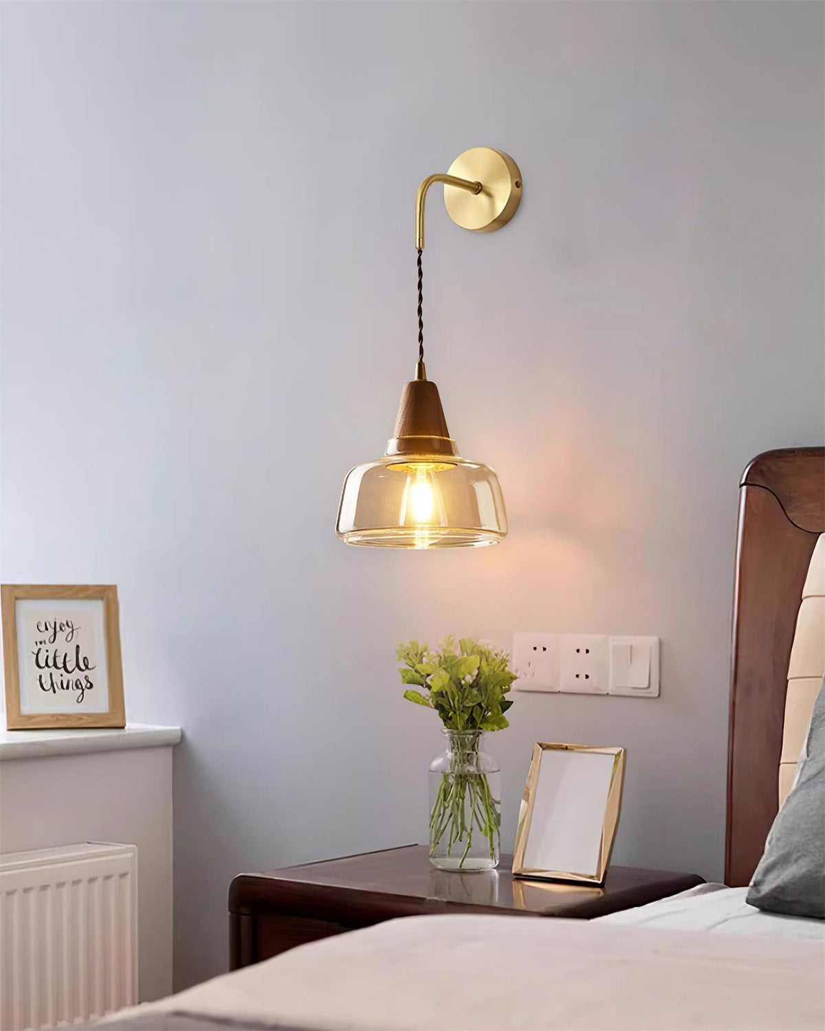 Rockford Plug In Wall Lamp | Souliia