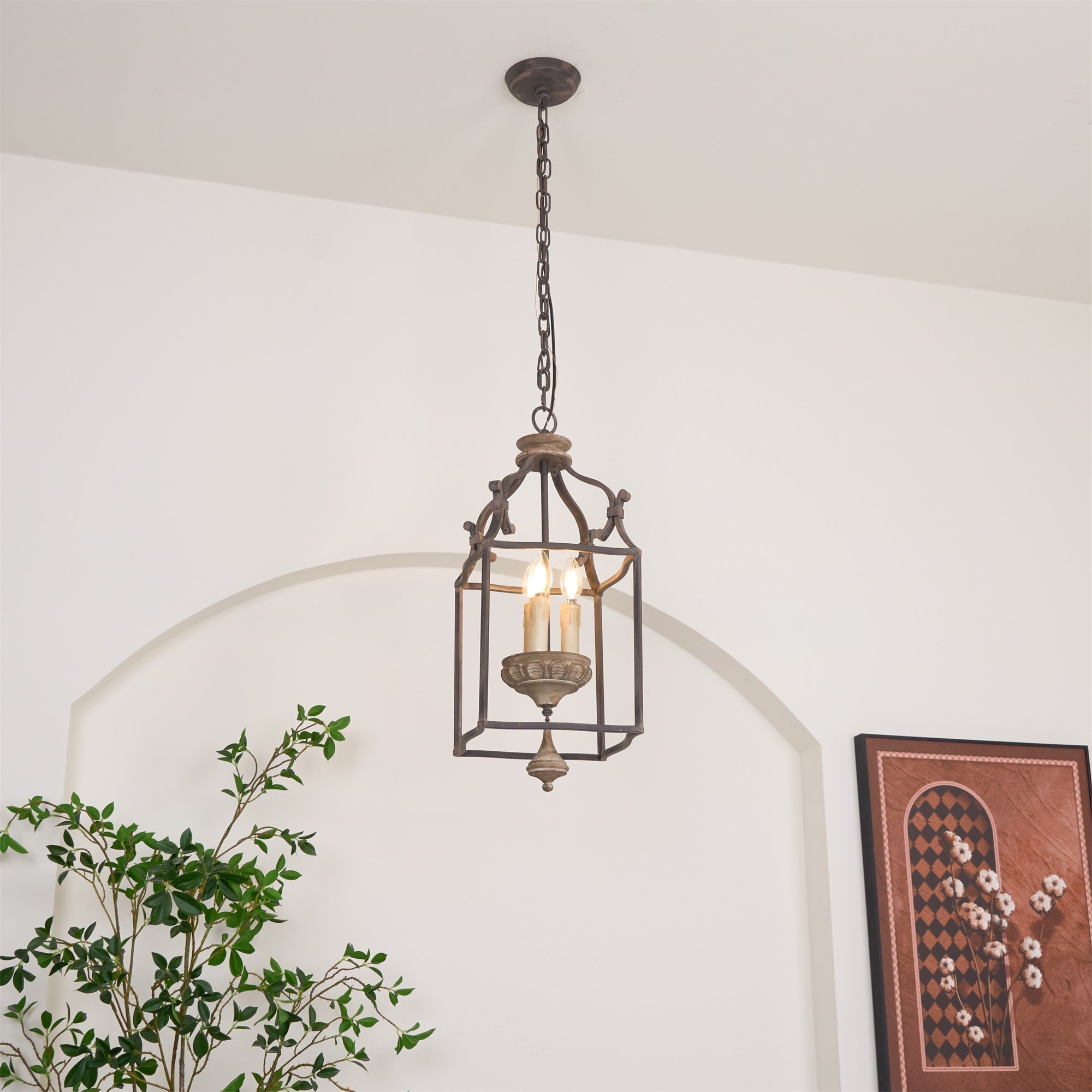 Traditional Birdcage Chandelier | Souliia