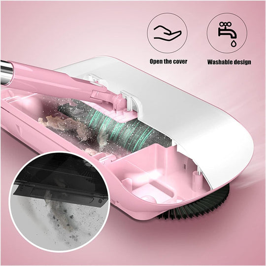 VibraSweep Handheld Mop – Effortless Shine for Floors without Bending - Souliia