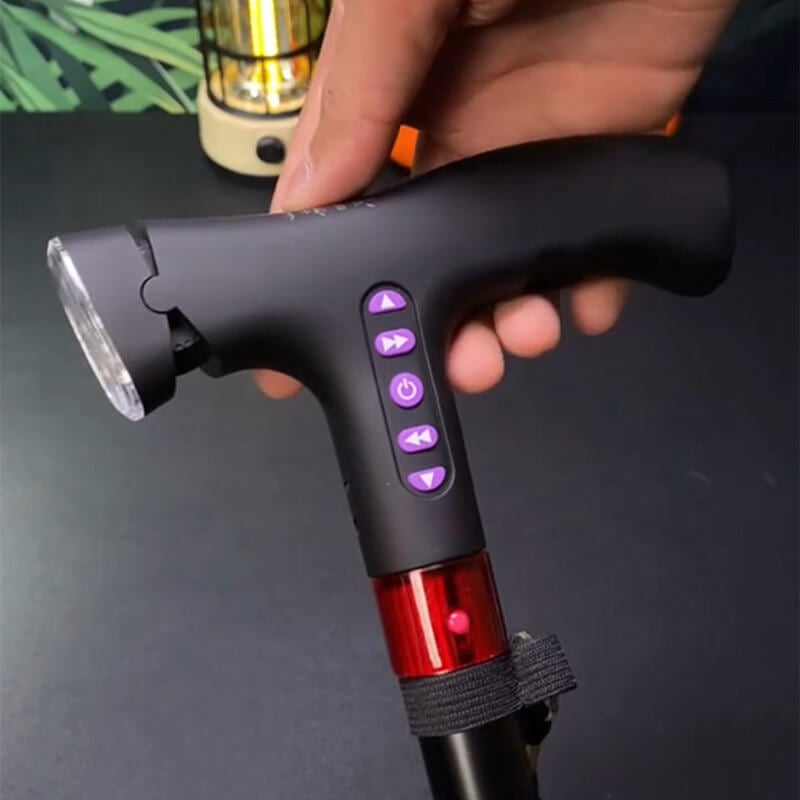 Walking Stick | Fall Detector | Adjustable Height | SmartCane - Souliia