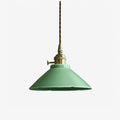 Plum Green Ceramic Pendant Light | Souliia
