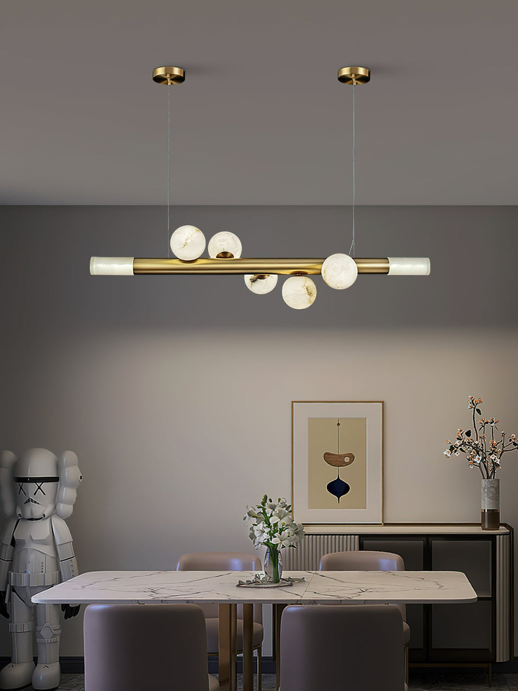 RoMi Carrara Pendant Light | Souliia