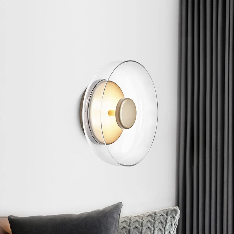 Das Schimmernde Leuchten Premium Minimalistische Messing Wandleuchte | Souliia