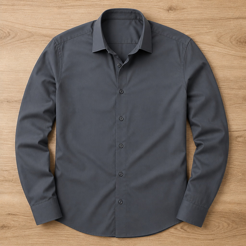 VeroLine Men’s Long Sleeve Shirt — Dress Sharp, Feel Cool, Own Every Moment - Souliia