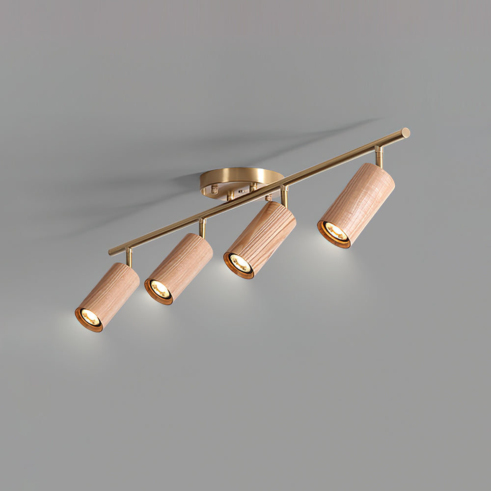Thio Wooden Track Lighting | Souliia