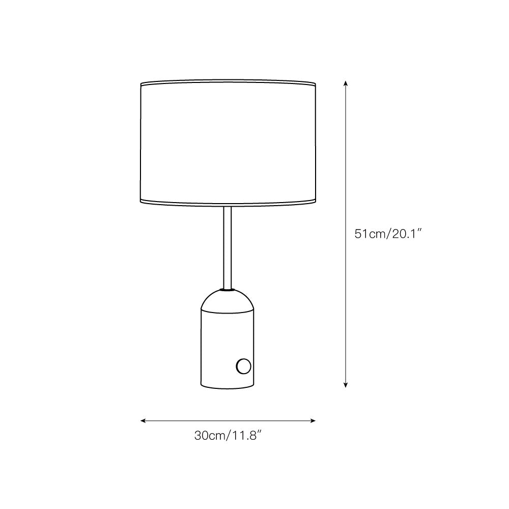 Penn Table Lamp | Souliia