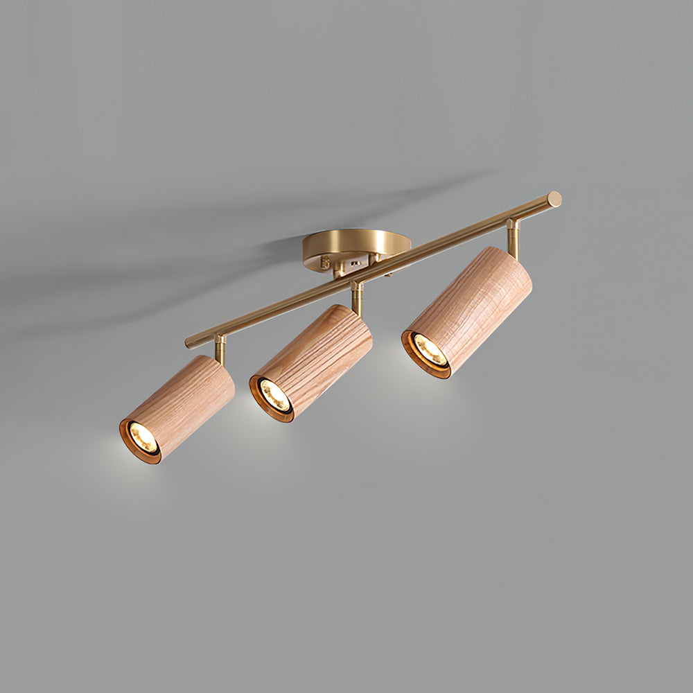 Thio Wooden Track Lighting | Souliia