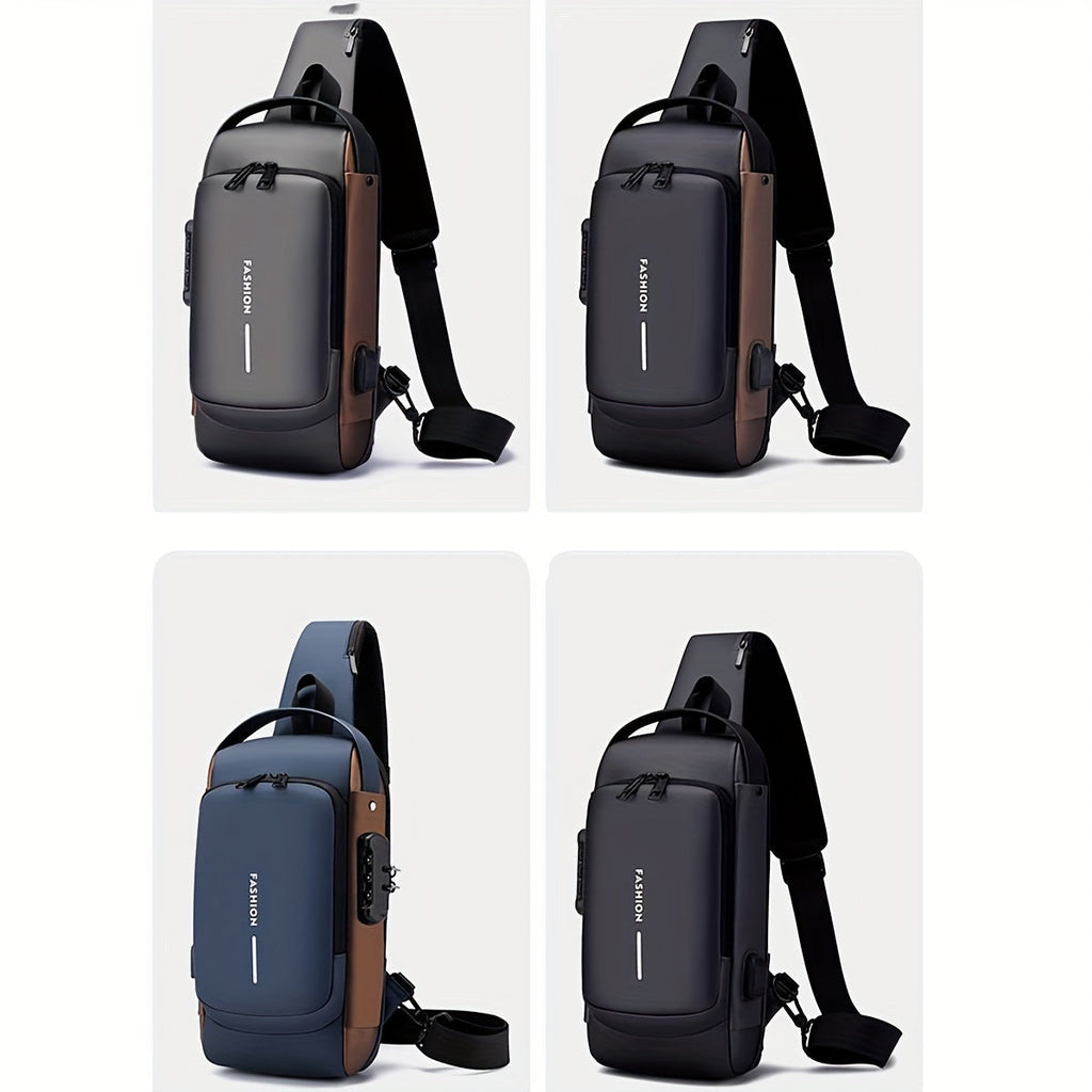 Securegear Anti-Theft Crossbody Bag — Classic Minimal Design