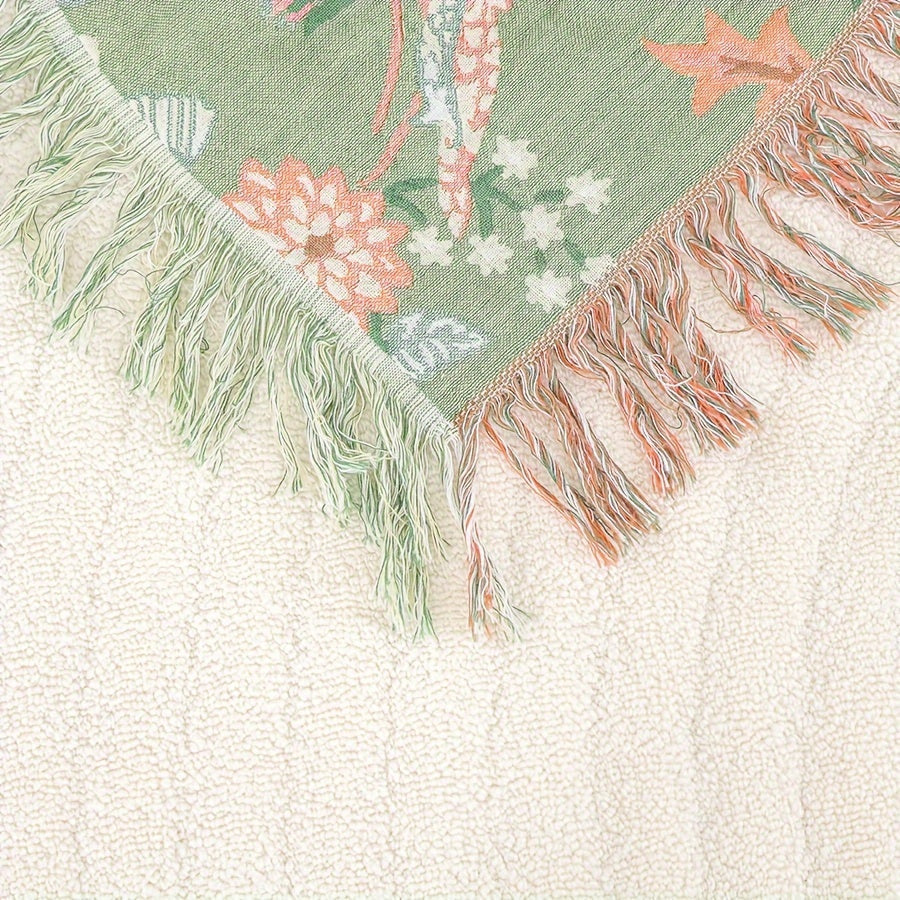 Cloudcover Cotton Chiffon Reversible Bedspread — Lightweight, Breathable Weave