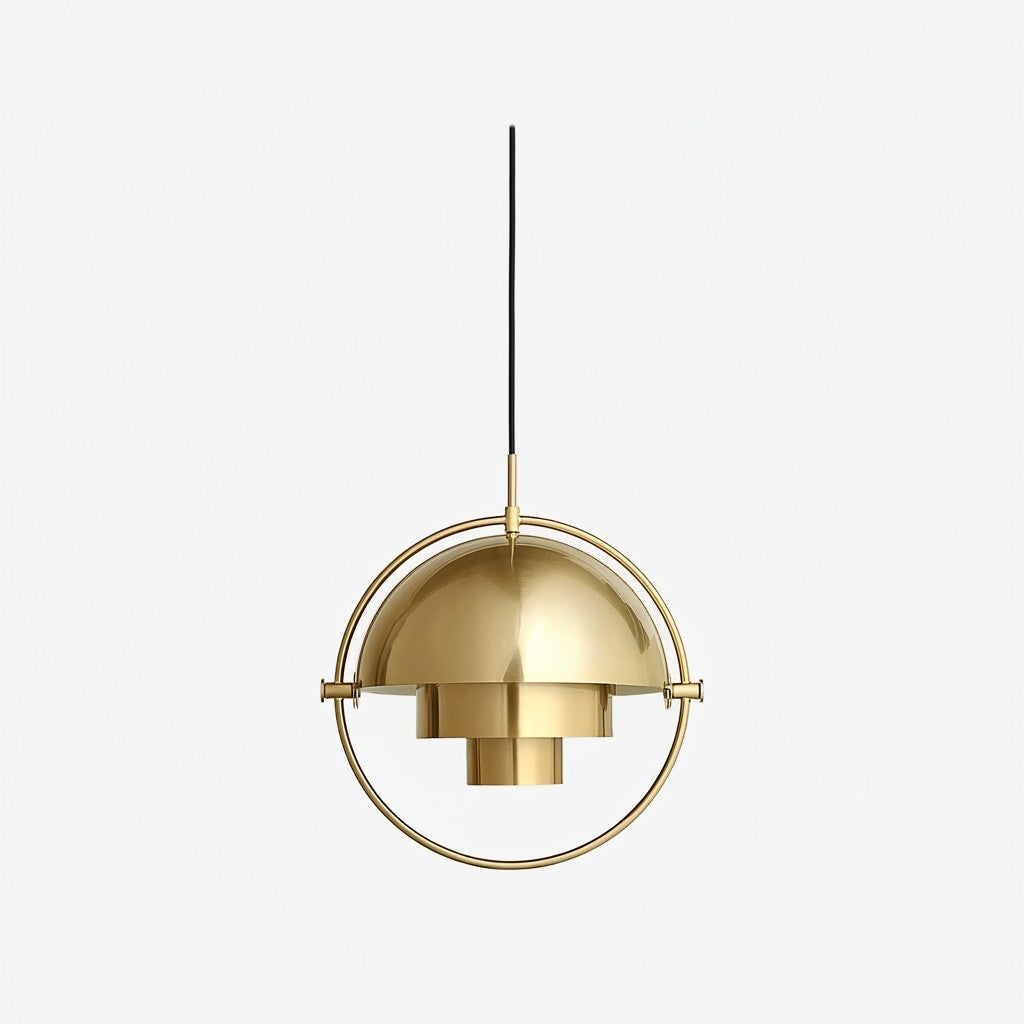 Multiva Sculptural Pendant Light – Adjustable Chandelier in Danish Modern Style for Dining Areas N18 | Souliia