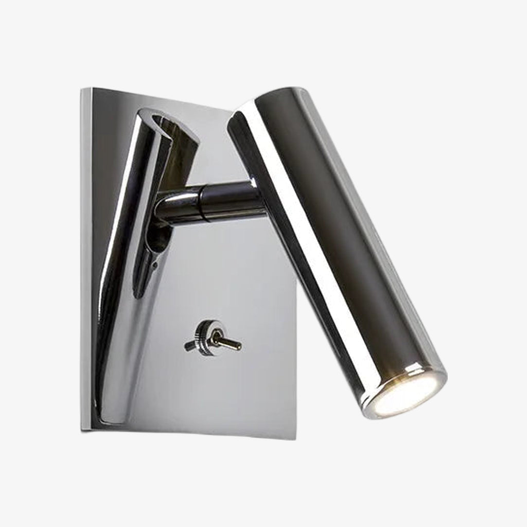Slimlux Rotatable Minimal Aluminum LED Wall Sconce - Hallway Accent Glow | Souliia