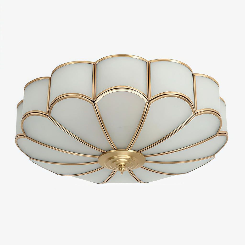 Silunavo Moderne Deckenlampe mit floraler Designinspiration für Wohnzimmer-Statement | Souliia