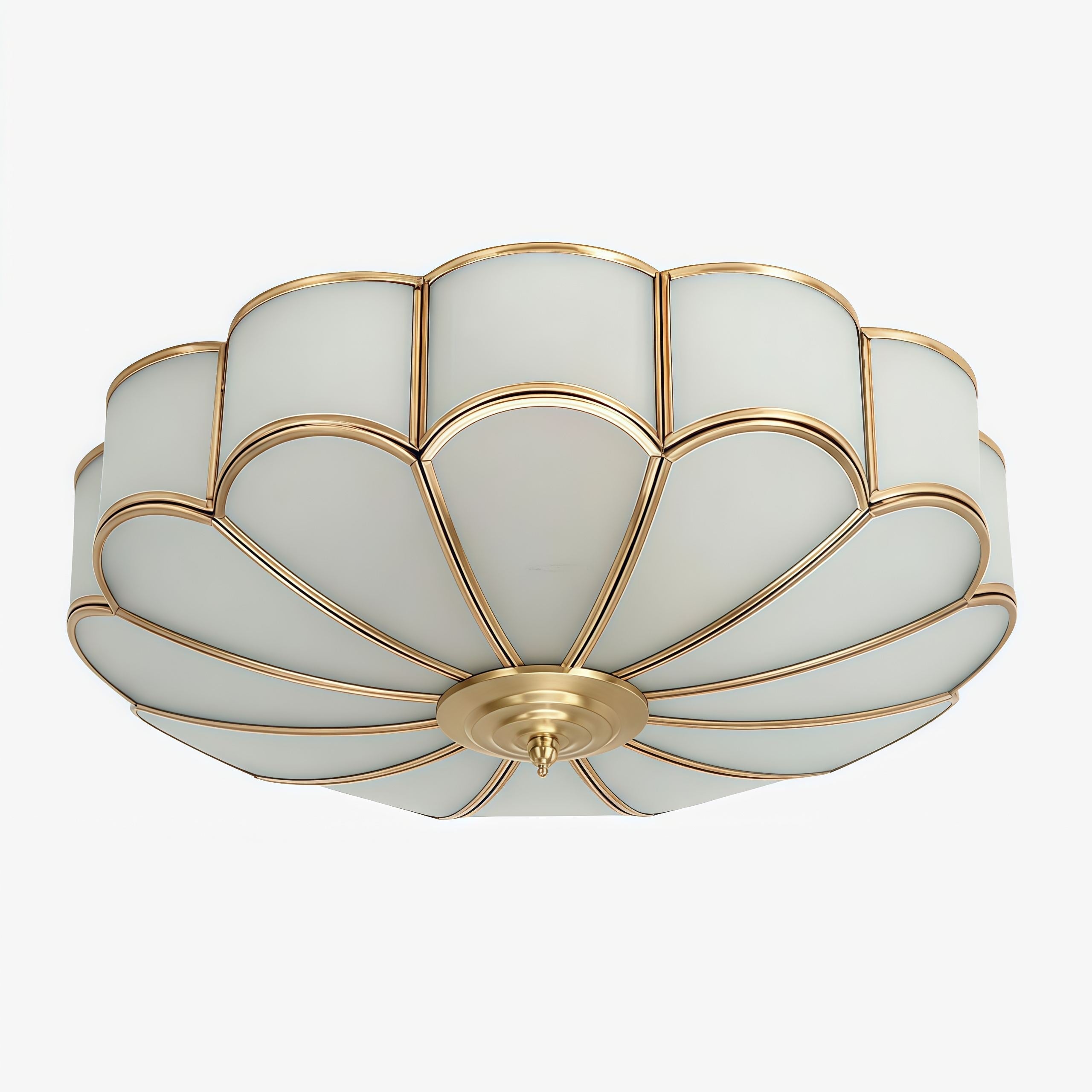 Silunavo Moderne Deckenlampe mit floraler Designinspiration für Wohnzimmer-Statement | Souliia