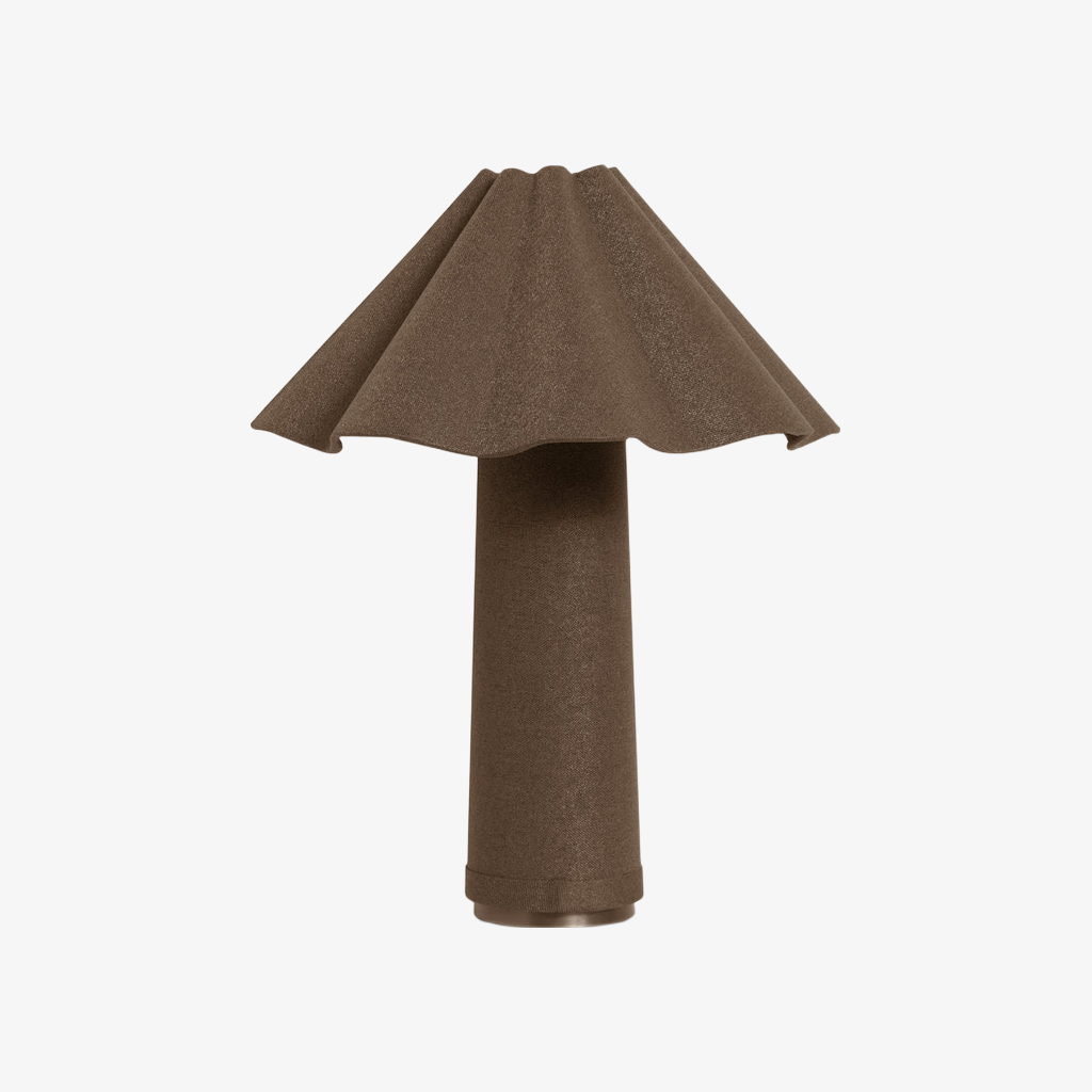 Weavara Fabric-Covered Modern Accent Table Lamp for Nightstands and Desks | Souliia