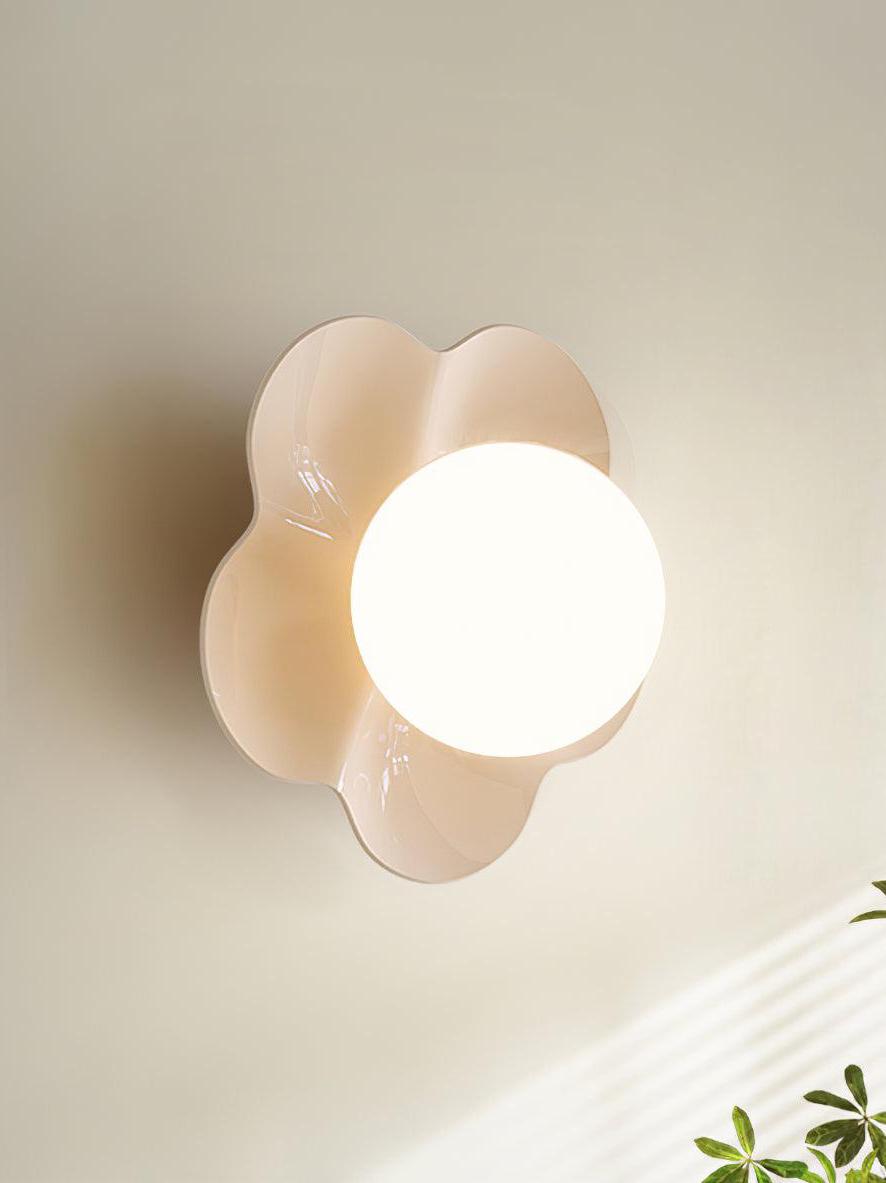 Rivolence Petal Inspired Sculptural Wall Lamp for Living Room & Bedroom | Souliia