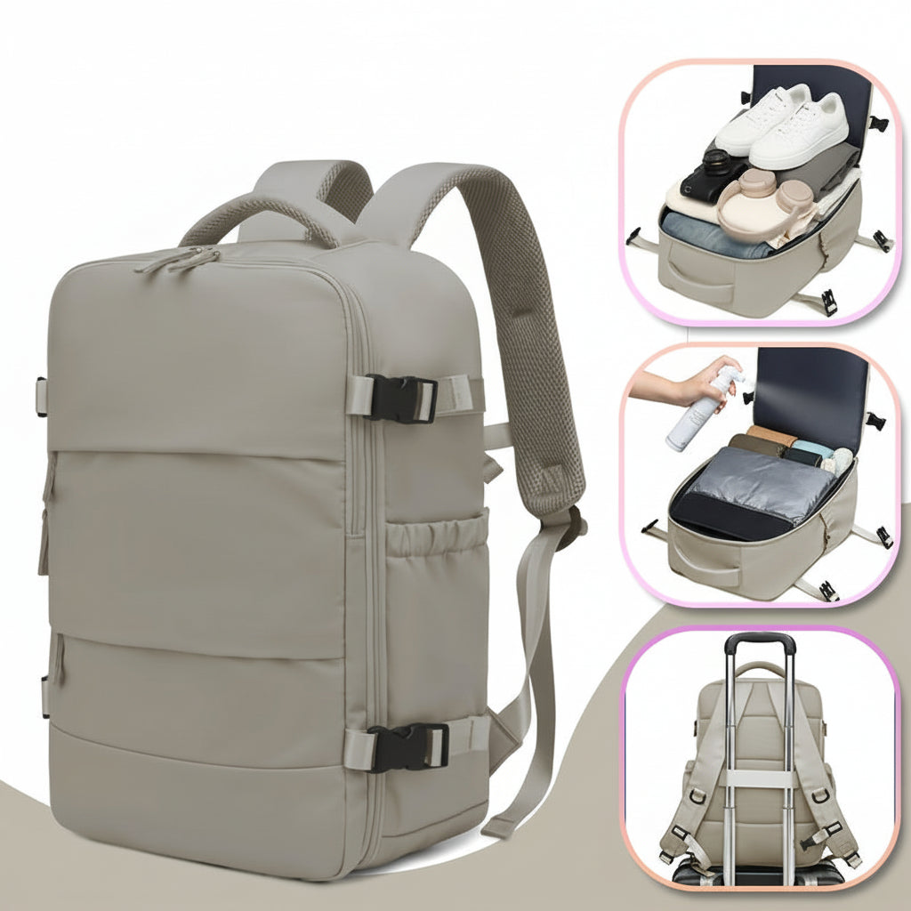 PackSmart Travel Vacuum Backpack Set — Up to 50% Volume Reduction