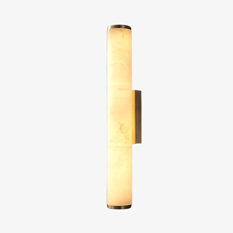 Solaryx Modern Alabaster Wall Lamp - Lighting for Bedroom Living Room | Souliia