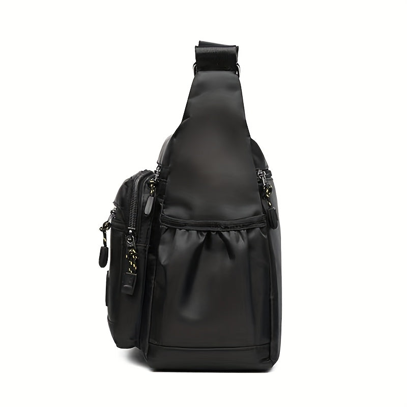 Urbanvault Durable Crossbody Organizer Bag — Adjustable Strap, Quick-Access Pockets