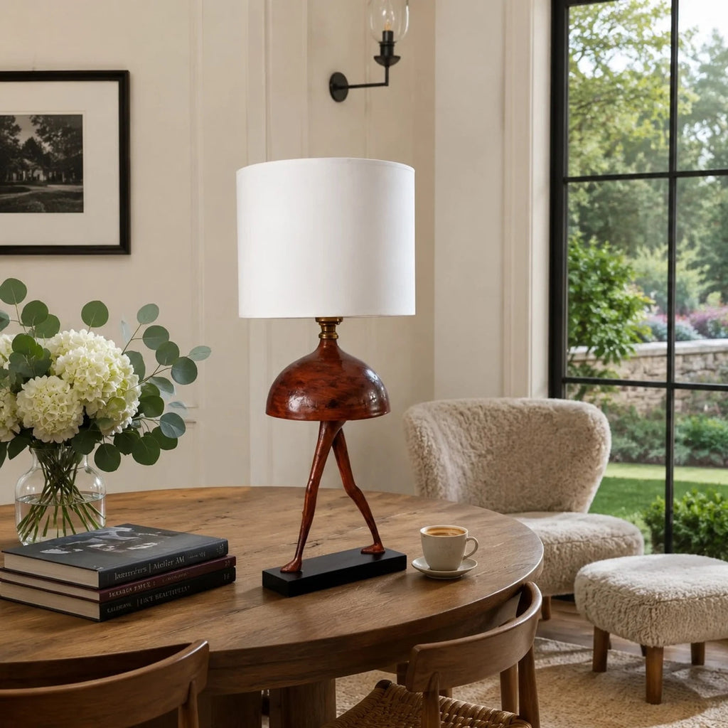 Sculptural Modern American Table Lamp | Souliia