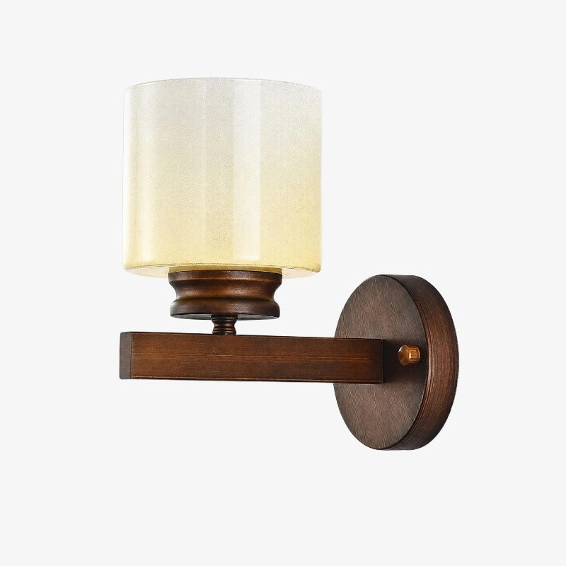 Retro Minimalist Glass Wall Lamp | Souliia